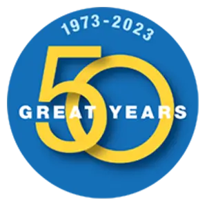 50th year logo